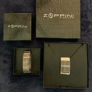 Zoppini Firenze bangle & pendant necklace
